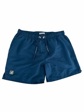 KANGOL Blue Swim Shorts Quick Dry Elastic Waist Beach summer size L